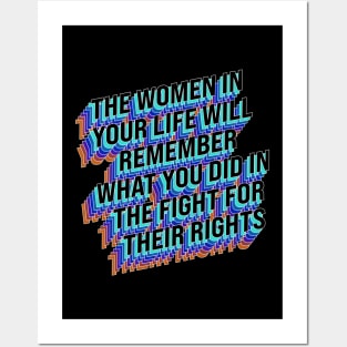 Fight For Women's Rights Posters and Art